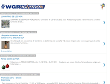 Tablet Screenshot of blog.wgr.com.br